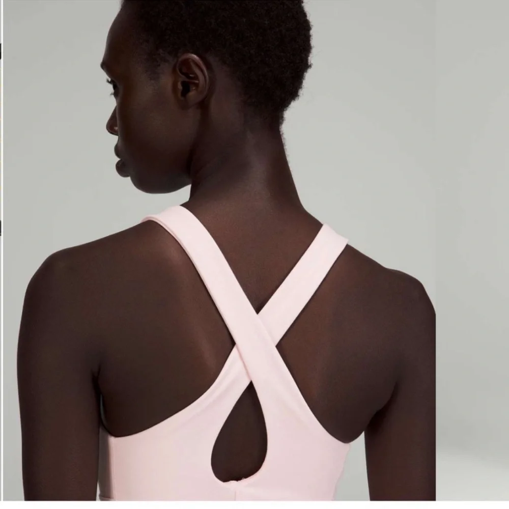 Lululemon Tennis Dress Court Crush  Strawberry Milkshake sz6 good cond pricefirm
